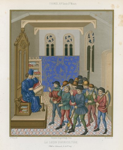 Lezione di agricoltura da French School