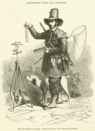 Albert de la Marmora in viaggio da French School