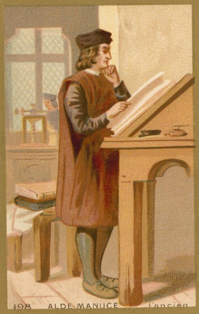 Aldo Manuzio il Vecchio da French School