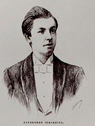Aleksandr Nikolaievitch Skriabine, illustrazione da 