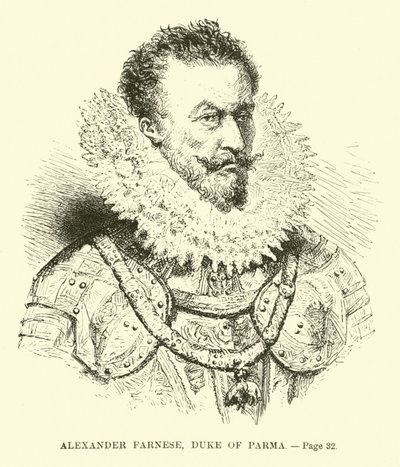 Alessandro Farnese, Duca di Parma da French School