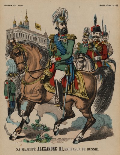 Alessandro III, Zar di Russia da French School