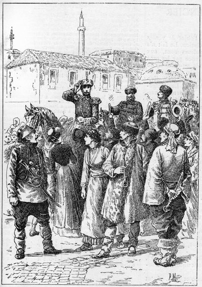Alessandro di Battenberg - Alessandro I di Bulgaria o Alessandro di Battenberg (1857-1893) arriva a Filippopoli per proclamare l