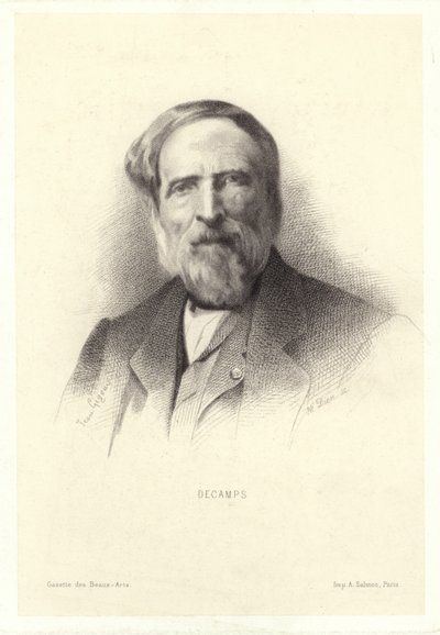 Alexandre-Gabriel Decamps, pittore francese da French School