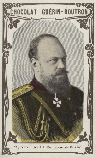Alessandro III, Imperatore di Russia da French School
