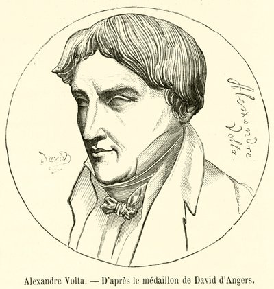 Alessandro Volta da French School