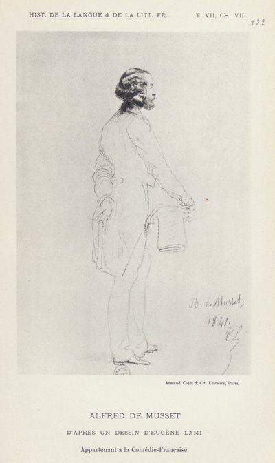 Alfred de Musset da French School