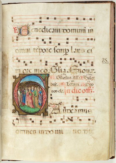 Tutti i Santi, Graduale f.85 da French School
