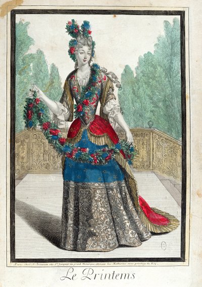 Allegoria della Primavera da French School