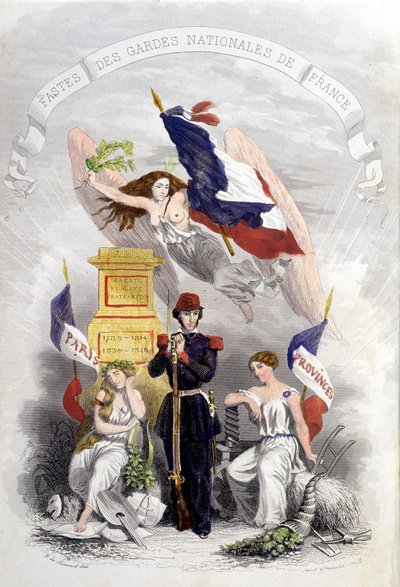 Allegoria delle Rivoluzioni Francesi da French School