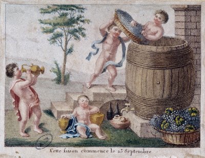 Allegoria del Raccolto da French School