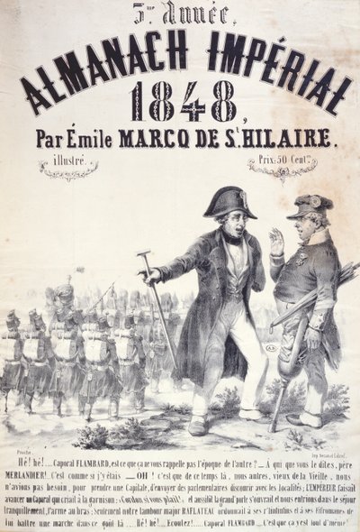 Almanach Imperial di Emile Marco de St. Hilaire, 1848 da French School