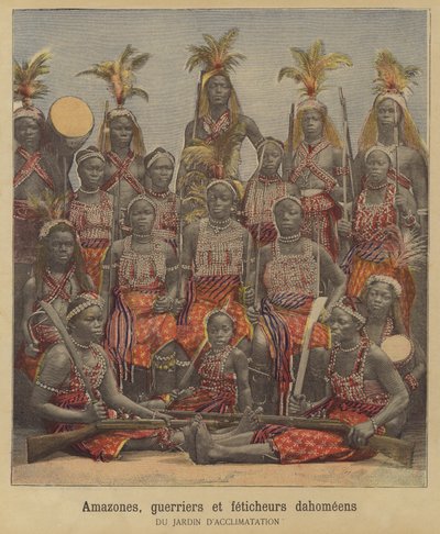 Amazzoni, guerrieri e stregoni del Dahomey da French School