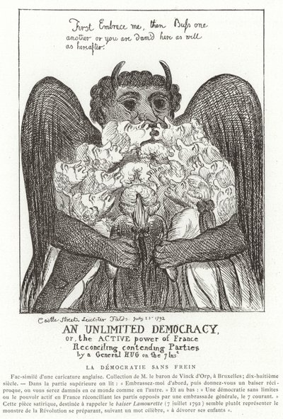 Una democrazia illimitata, 1792 da French School
