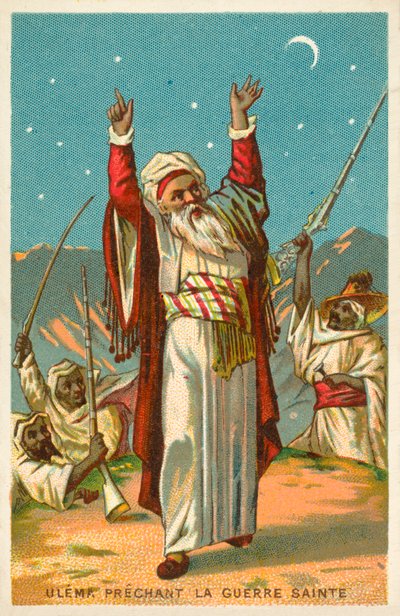 Un ulama che predica il Jihad da French School