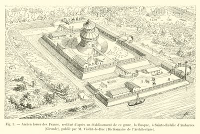 Antico lower dei Francs da French School