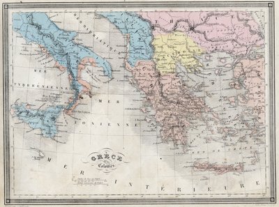 Antica Grecia e le sue colonie - Tavola da 