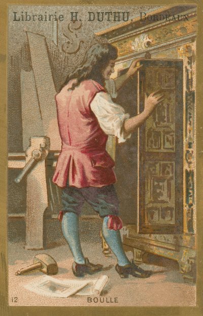 Andre Charles Boulle (1642-1732), ebanista francese da French School