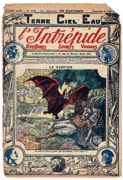 Andre Rochet morso da un pipistrello vampiro in Perù da French School
