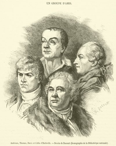 Andrieux, Thomas, Ducis e Collin d