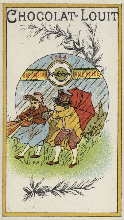 Barometro aneroide, 1844 da French School