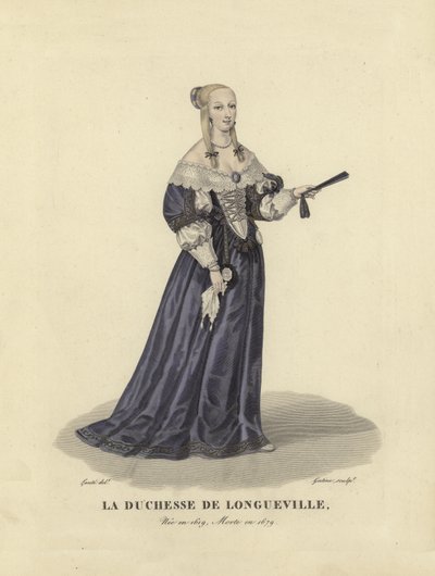 Anna Genoveffa di Borbone, duchessa di Longueville da French School