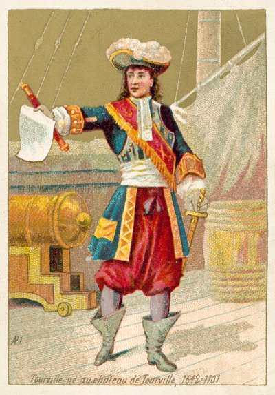 Anne Hilarion de Tourville, comandante navale francese da French School