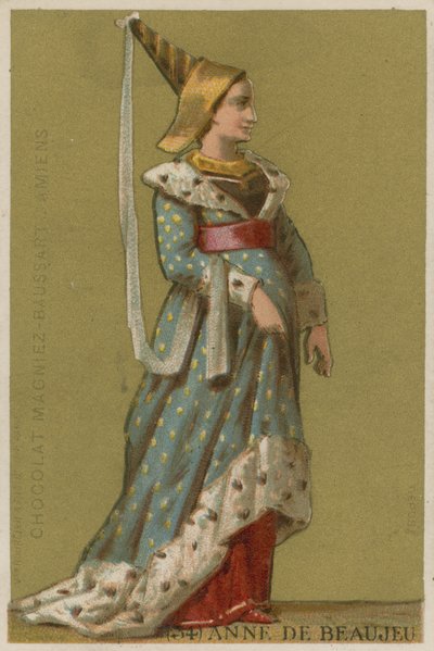 Anna di Beaujeu da French School