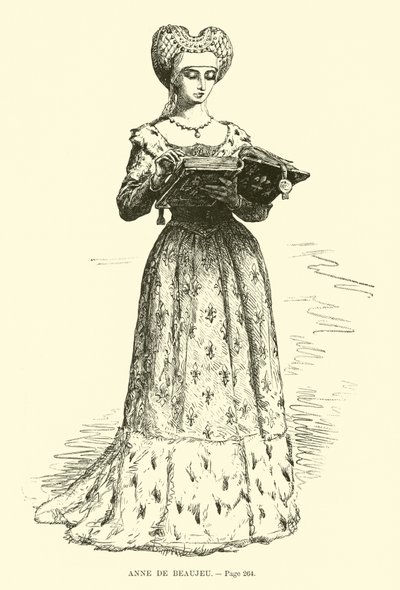 Anna di Beaujeu da French School