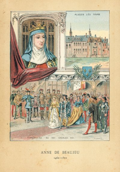 Anna di Beaujeu da French School