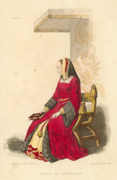 Anna di Bretagna da French School