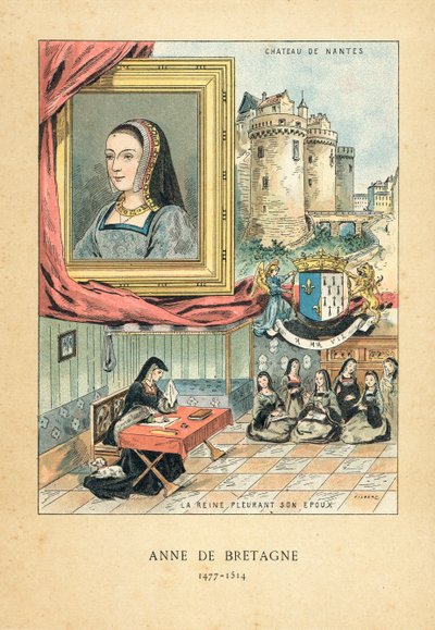 Anna di Bretagna da French School