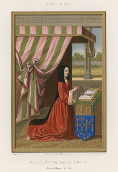 Anna di Francia da French School