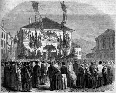 Annessione della Savoia alla Francia, Chambéry, 22 aprile 1860: voto della popolazione sull