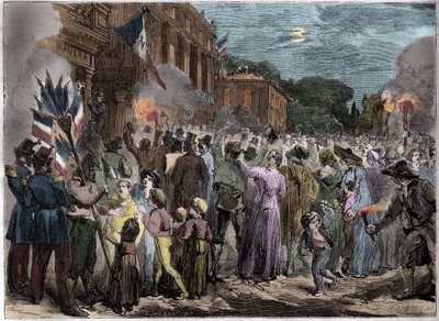 Annessione della Savoia e di Nizza alla Francia - 1860 Annessione di Nizza alla Francia da French School