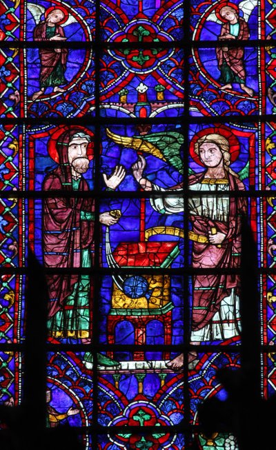 Annunciazione a Zaccaria (padre di Giovanni Battista) da French School
