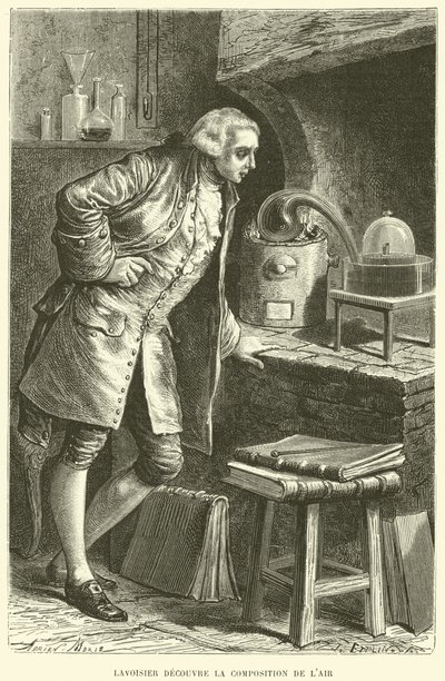 Antoine Lavoisier scopre la composizione dell