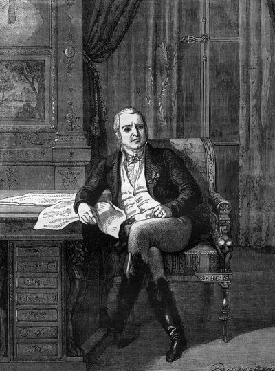 Antoine Marie Chamans, Conte di Lavalette, politico e generale francese da French School