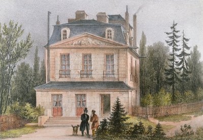 Antoine de Fourcroy al Jardin des Plantes a Parigi da French School