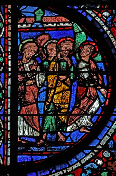Apostoli mostrano la morte della Vergine da French School