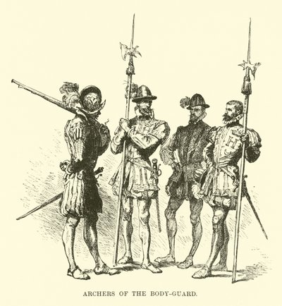 Arcieri della guardia del corpo da French School