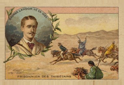 Arnold Henry Savage Landor preso prigioniero in Tibet da French School