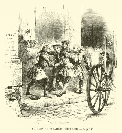 Arresto di Carlo Edoardo da French School