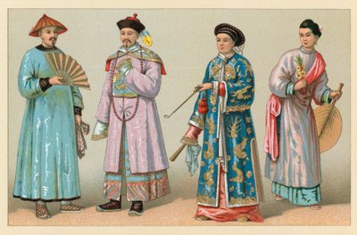 Costume asiatico da French School