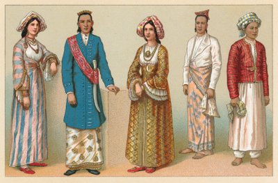 Costume asiatico da French School