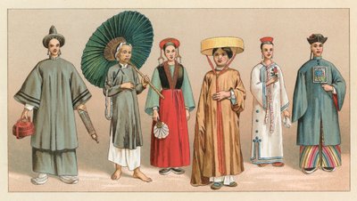 Costume asiatico da French School