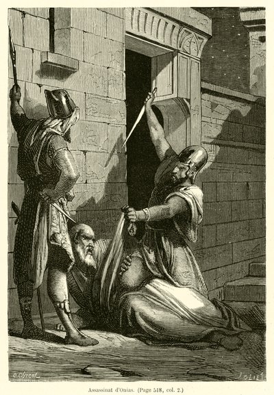 Assassinio di Onias da French School