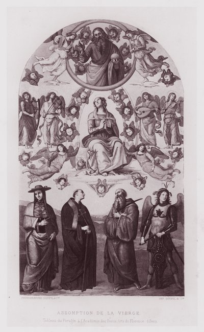 Assunzione della Vergine, Dipinto del Perugino all