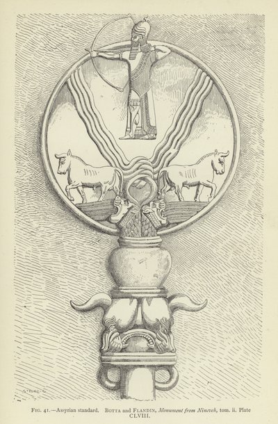 Stendardo assiro da French School
