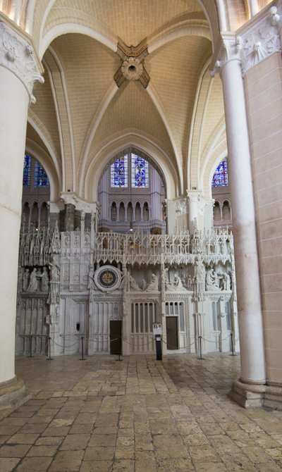 Orologio astronomico della cattedrale di Chartres situato nel coro da French School